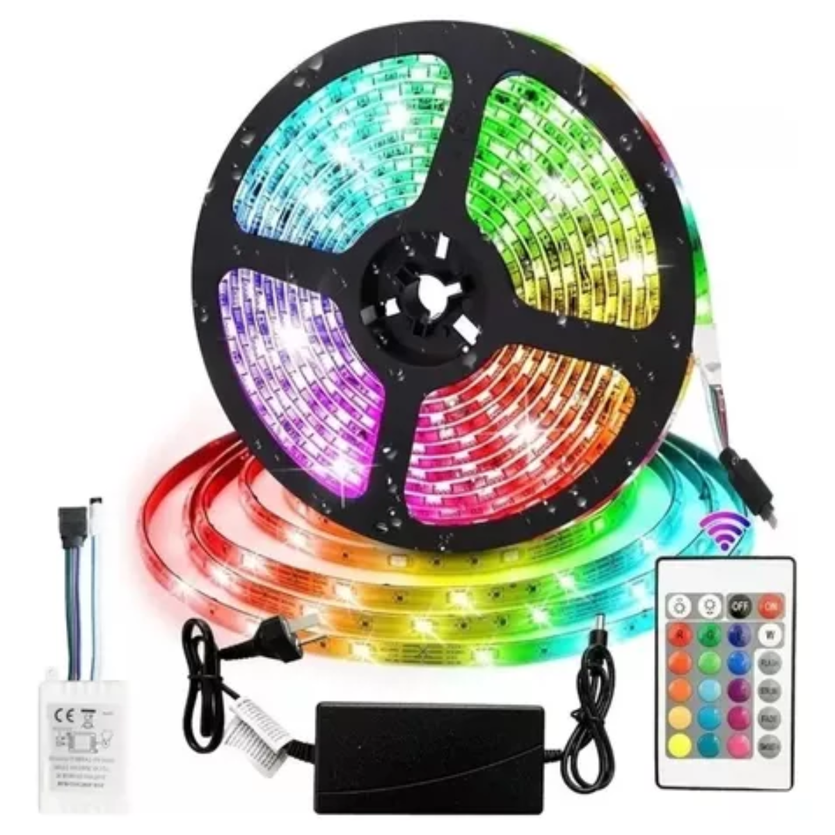 Tiras de Luces LED RGB 5 m con Control