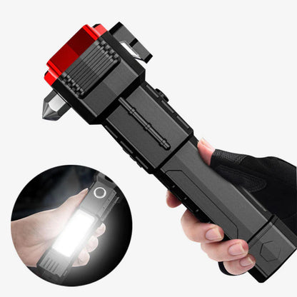 Linterna 4 en 1 de Emergencia para Auto