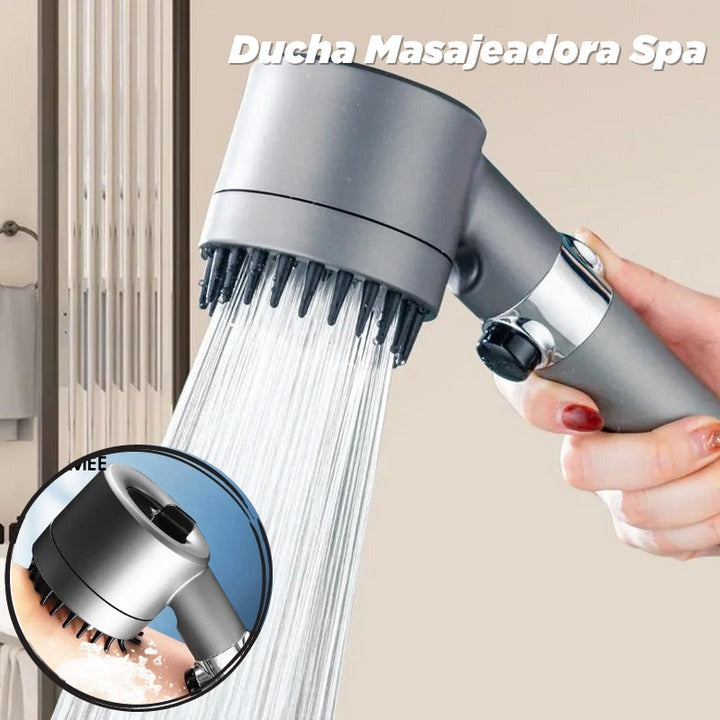 Ducha Masajeadora de Alta Presión
