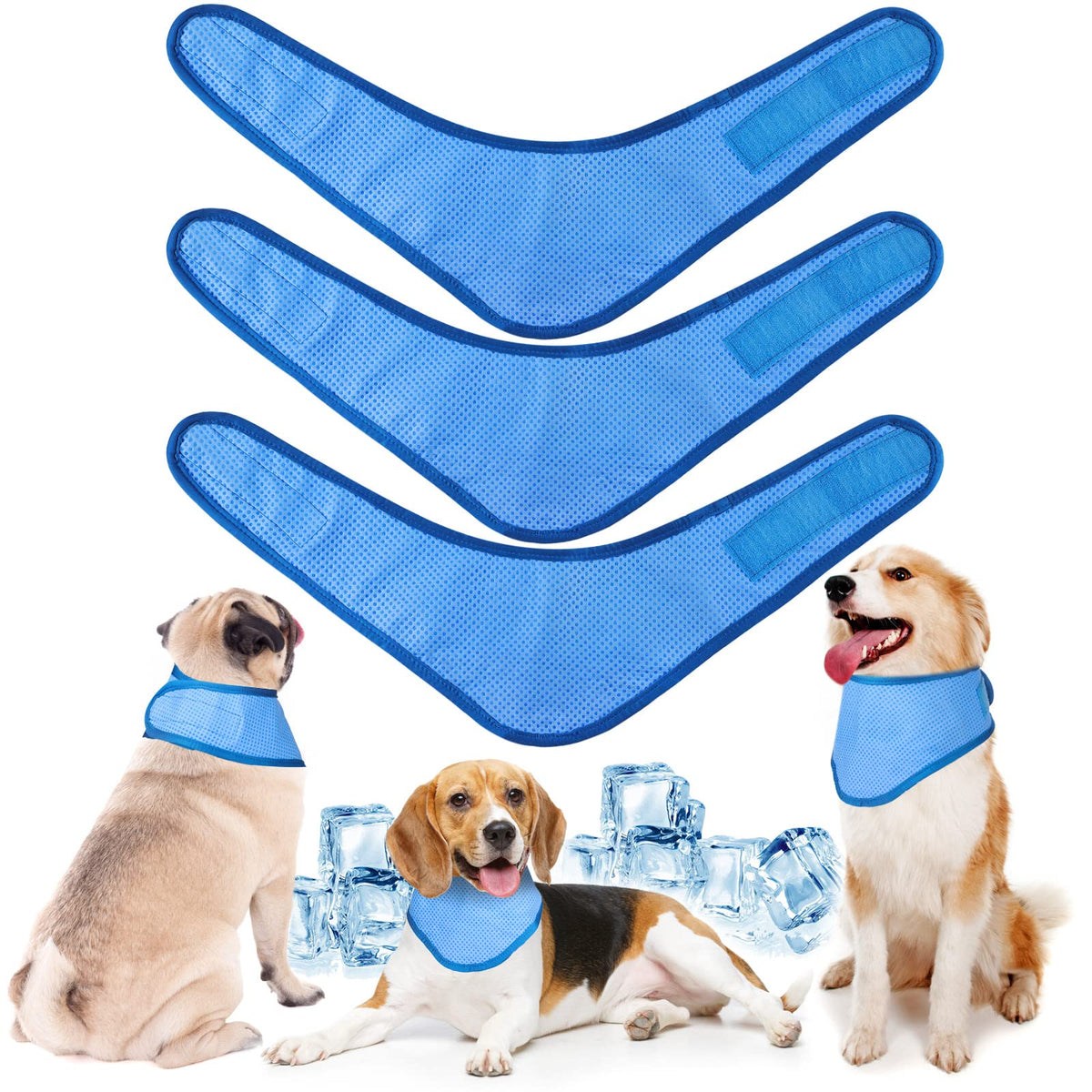 Bandana Refrescante para Perros (Tallas S a XL)