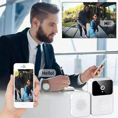 Timbre Inteligente WiFi Con Cámara HD