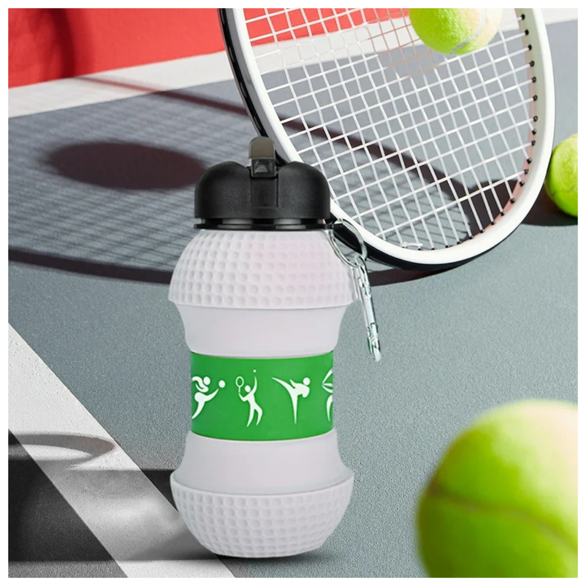 Botella Deportiva Plegable
