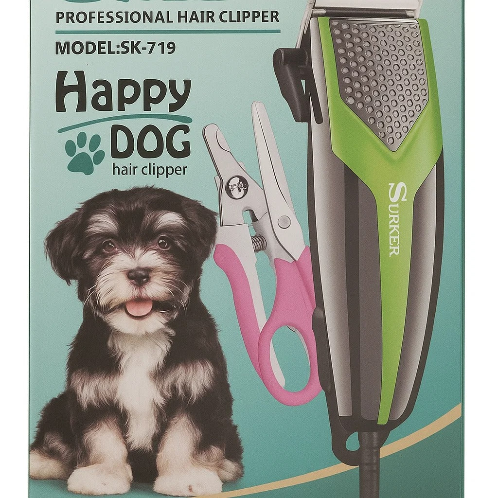 Cortadora de Pelo para Mascotas con Accesorios
