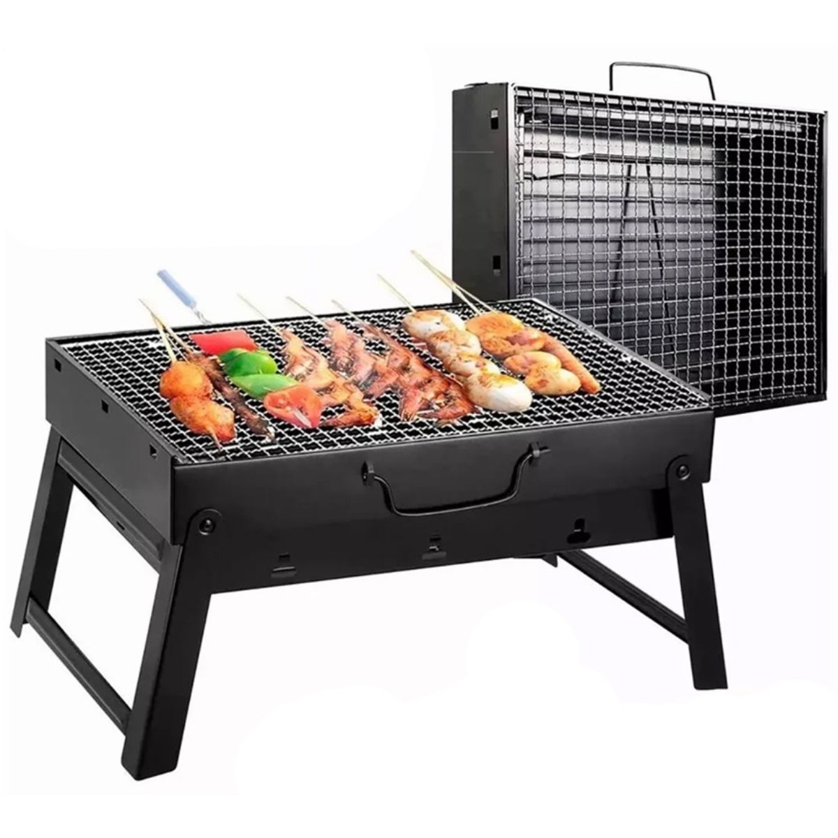 Parrilla Portátil Plegable para Asados