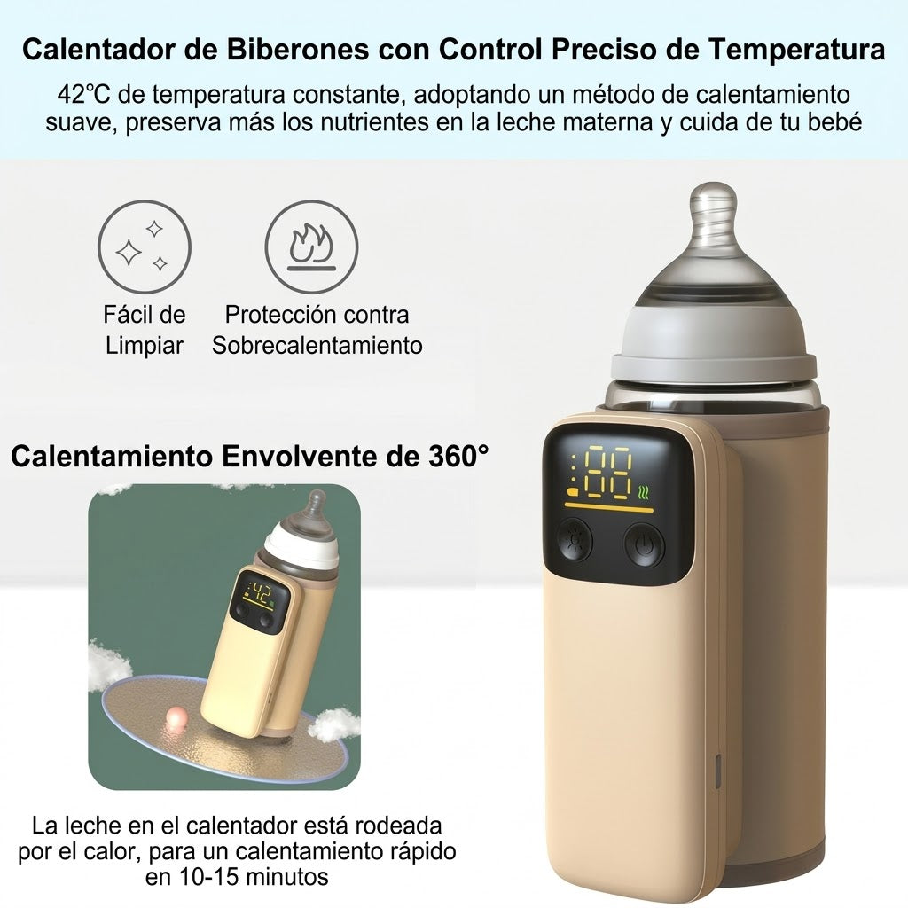 Calentador Biberones Portátil