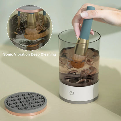 Limpiador Eléctrico de Brochas de Maquillaje – imagen referencial