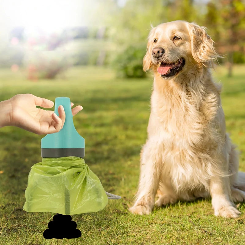 Recogedor de Excrementos Tipo Pinza para Paseos – imagen referencial