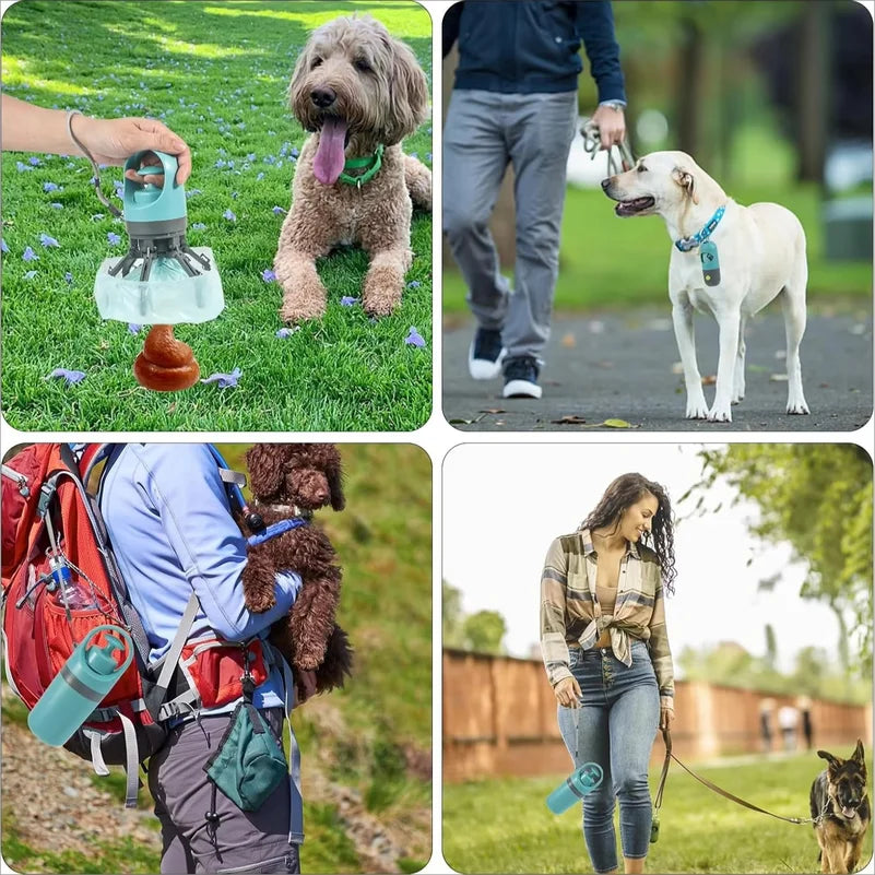 Recogedor de Excrementos Tipo Pinza para Paseos – imagen referencial