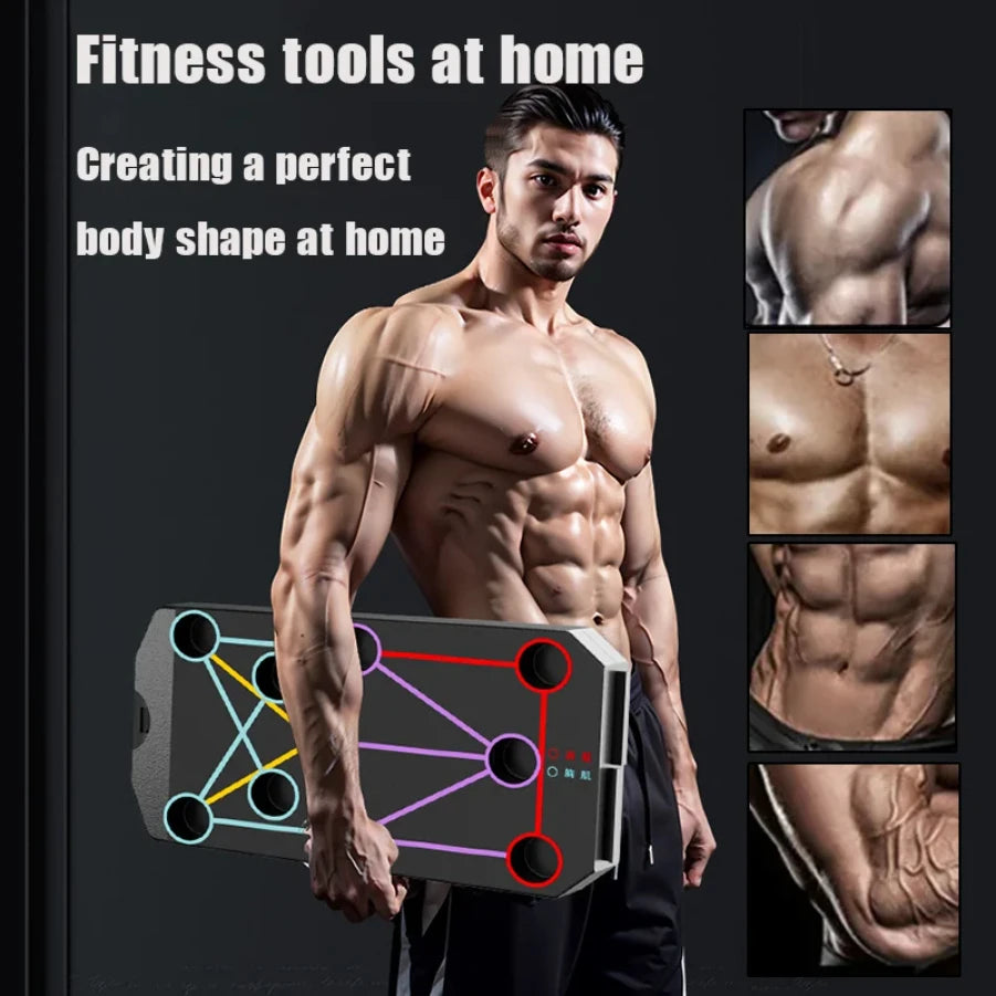 Tabla de Flexiones Multiposición con Bandas – imagen referencial