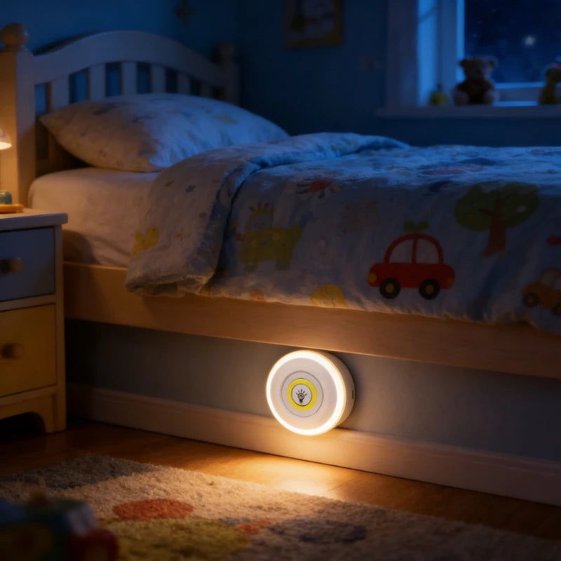 Set de 3 Luces LED Inalámbricas con Control Remoto – imagen referencial