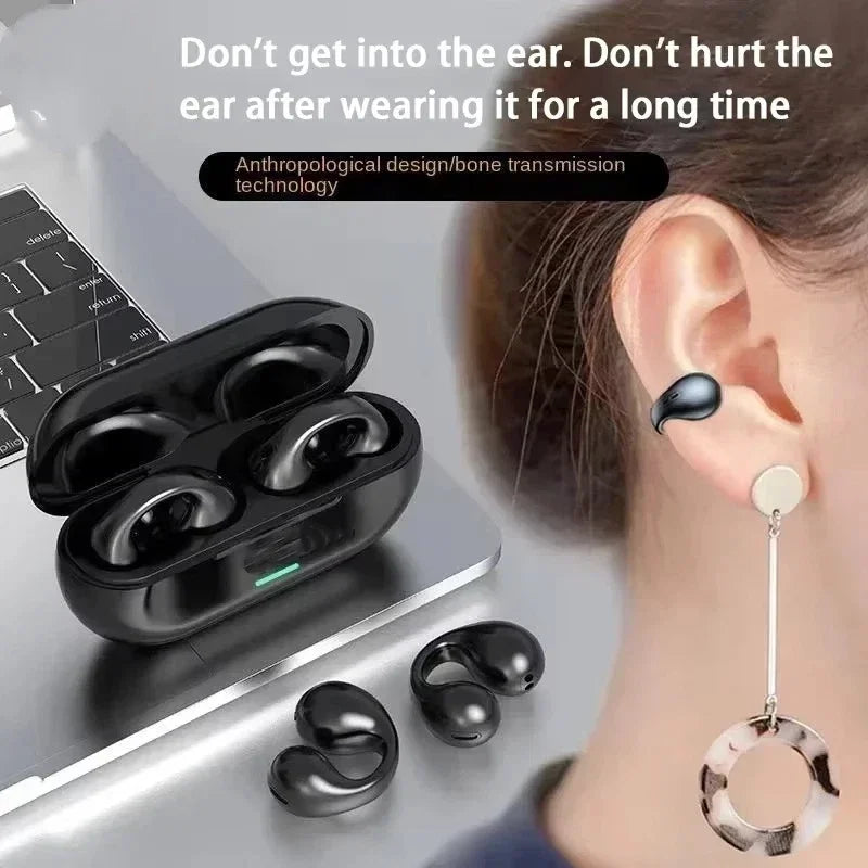 Audífonos Inalámbricos Abiertos Tipo Earcuff – imagen referencial