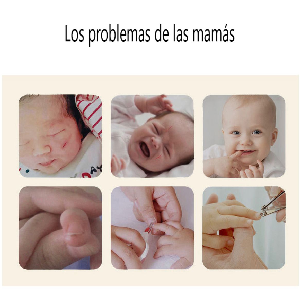 Corta Uñas Lima Eléctrica Para Bebés