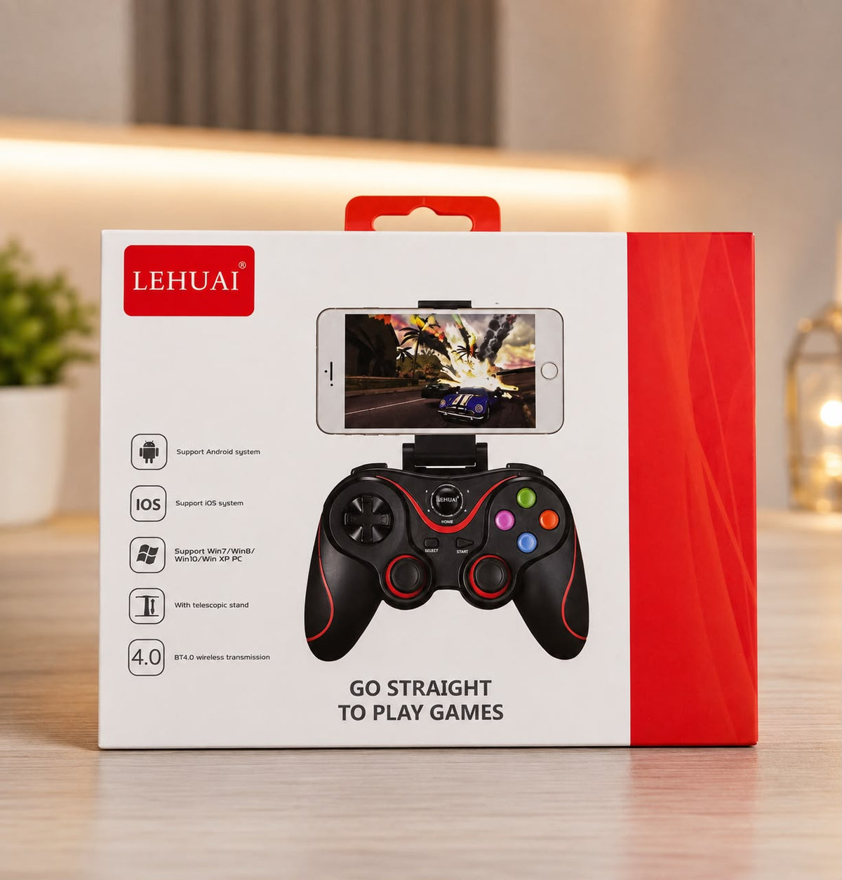 Control Bluetooth para Celular + Soporte