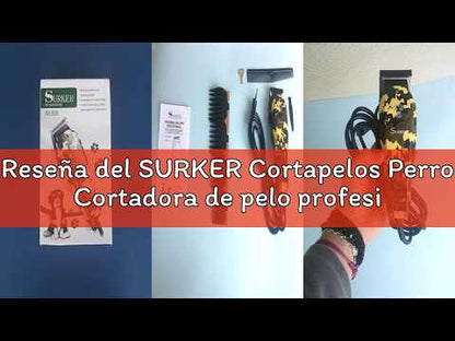 Video de Cortadora de Pelo para Mascotas con Accesorios