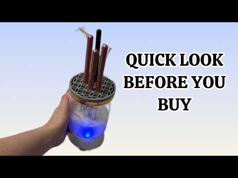 Video de Limpiador Eléctrico de Brochas de Maquillaje