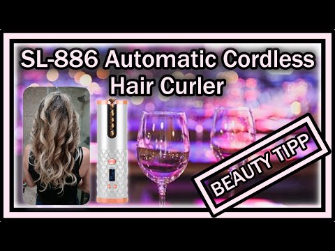 Video de Rizador de Pelo Inalámbrico Recargable