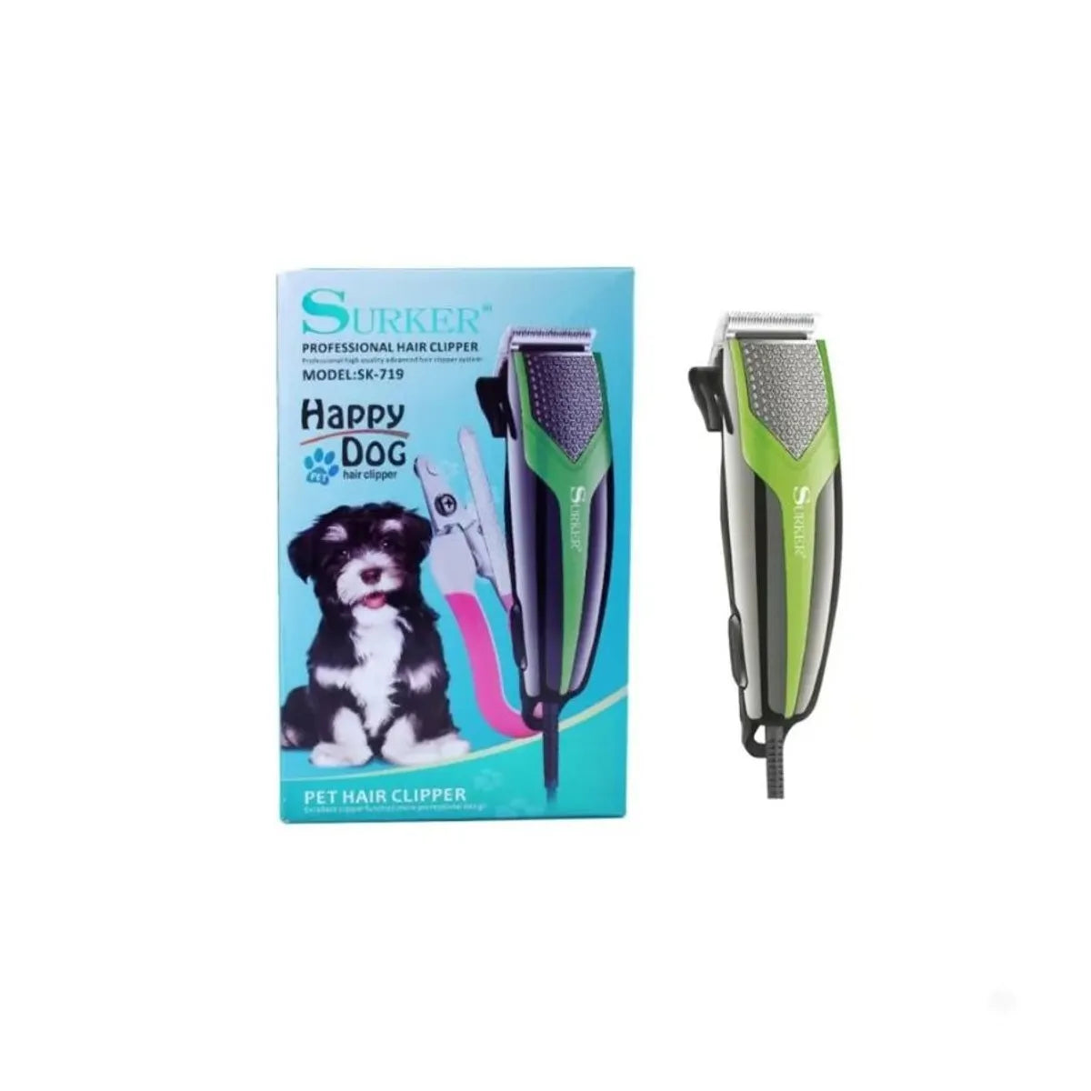 Cortadora de Pelo para Mascotas con Accesorios – imagen referencial